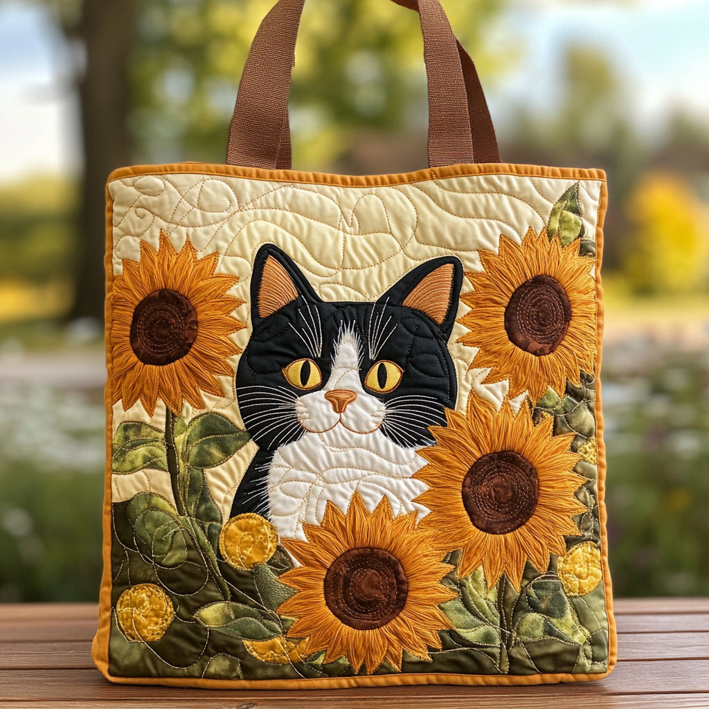 Tote Bag met Geborduurd Bloemenpatroon