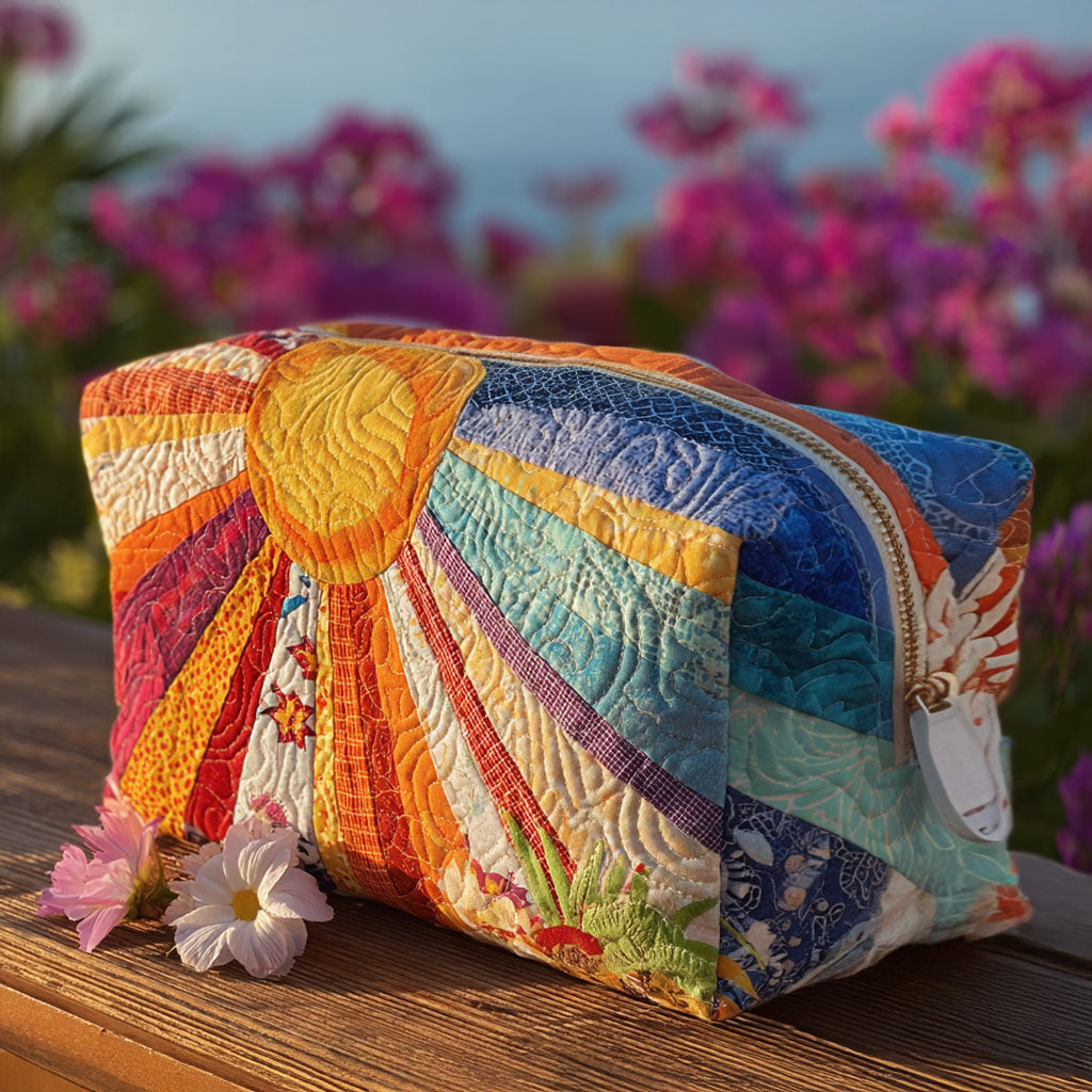 Boho Rays Gequilted Make-up Tas