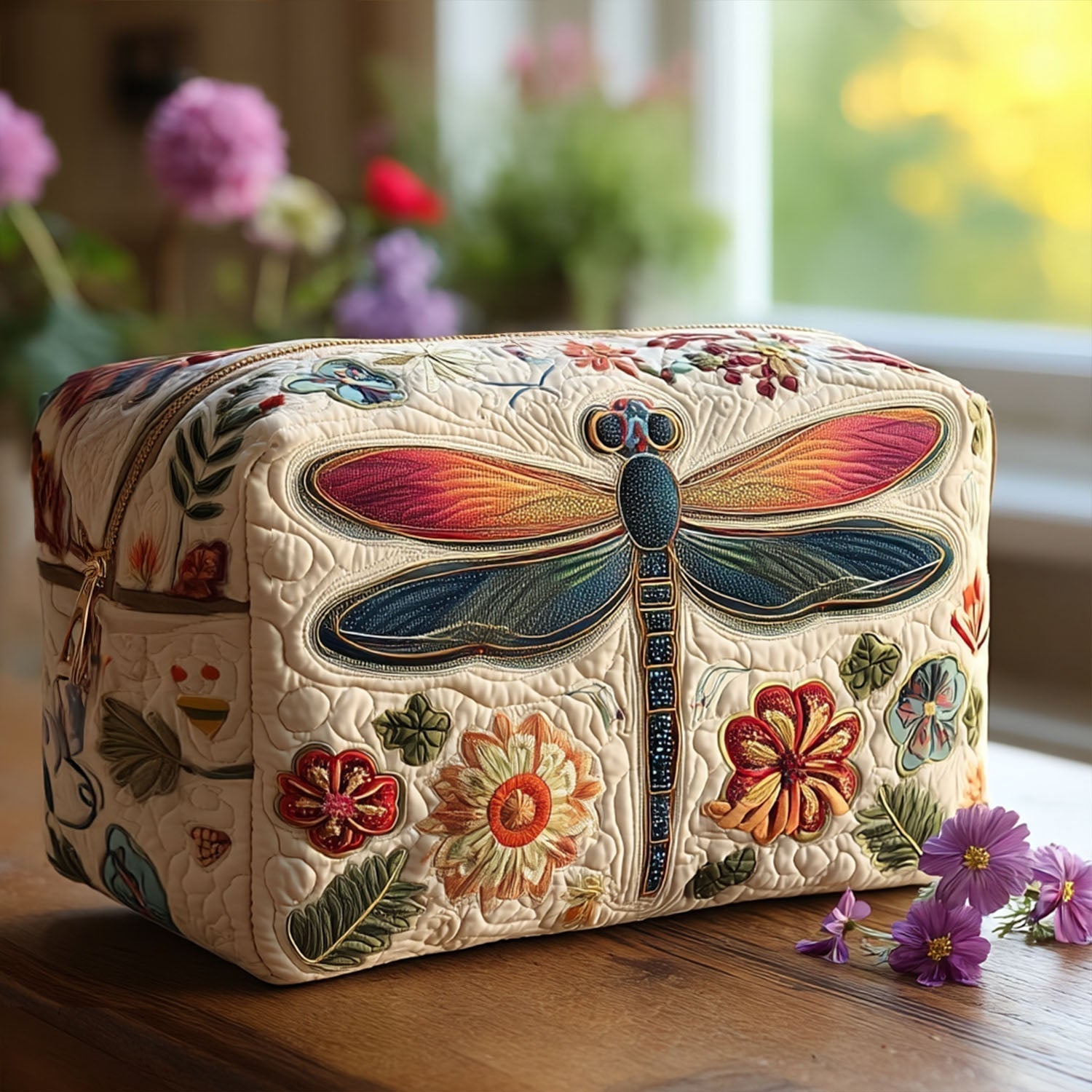 Breeze Catcher Gequilted Make-up Tas