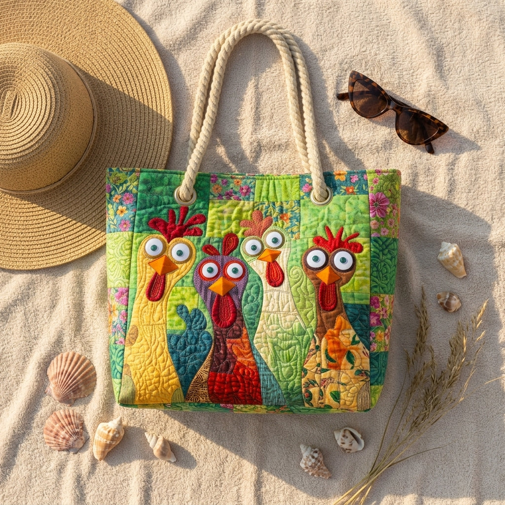 Strandtas - Funky Chicken