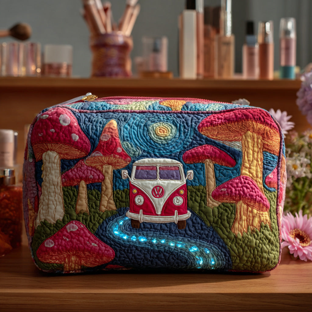 Cosmic Hippie Droom Gequilt Make-up Tas
