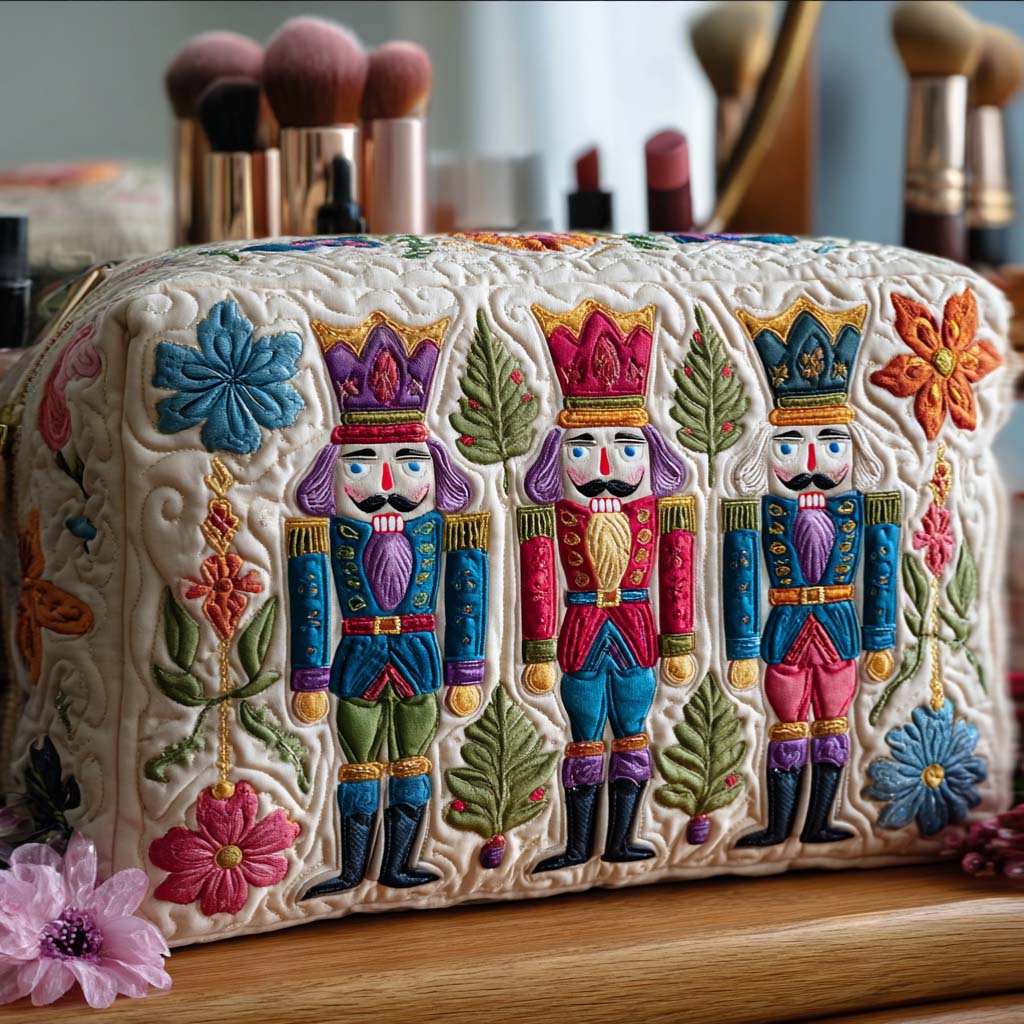 Bewaker van Vreugde Gequilt Make-up Tas