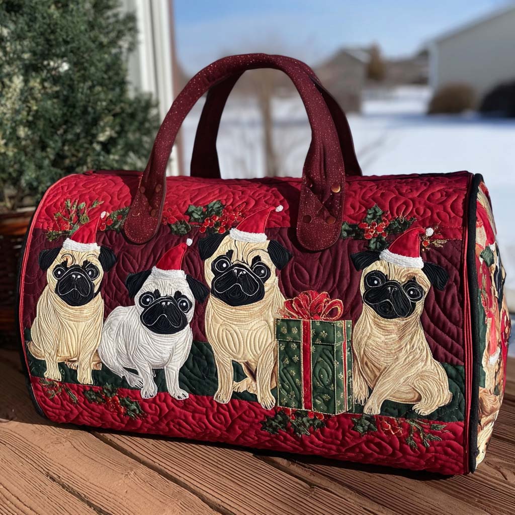 Vakantie Pugsy Gequilt Duffle Bag