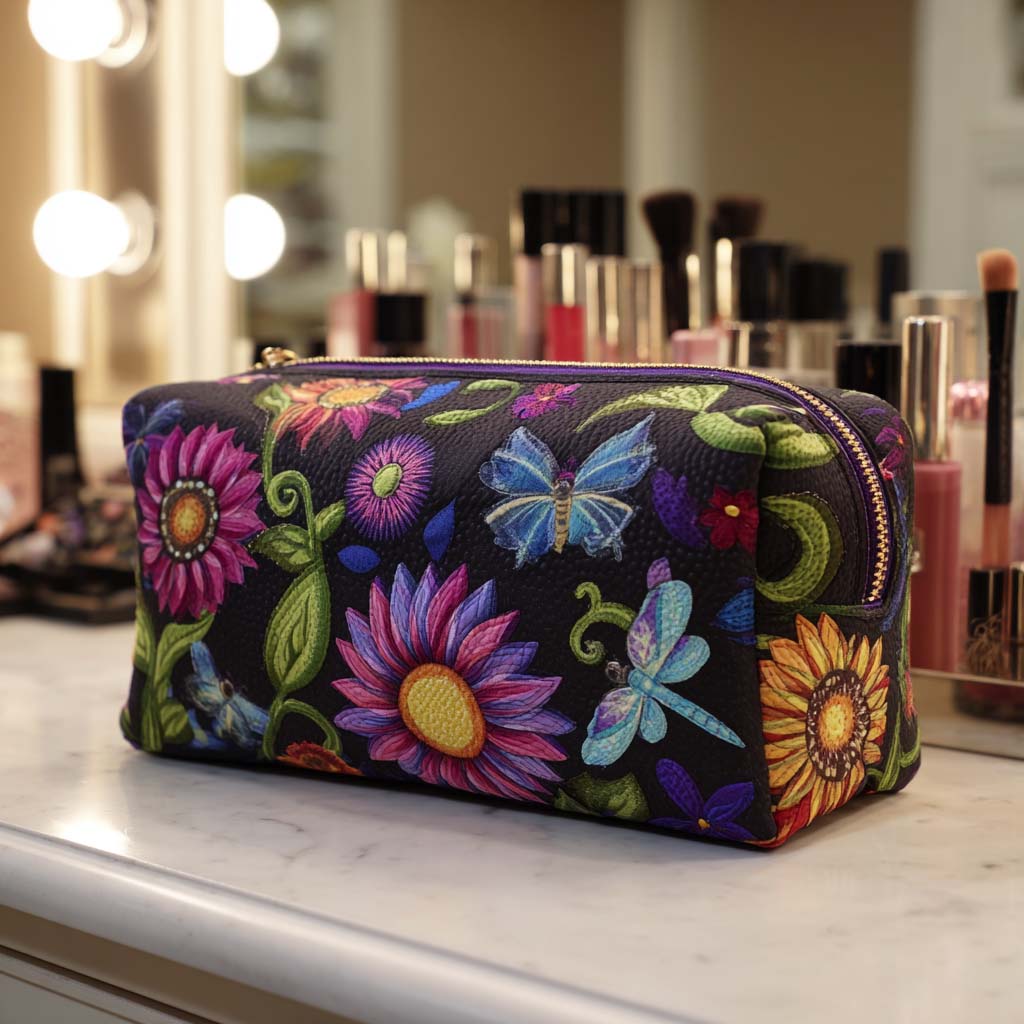 Ochtendgloren Gequilt Make-up Tas