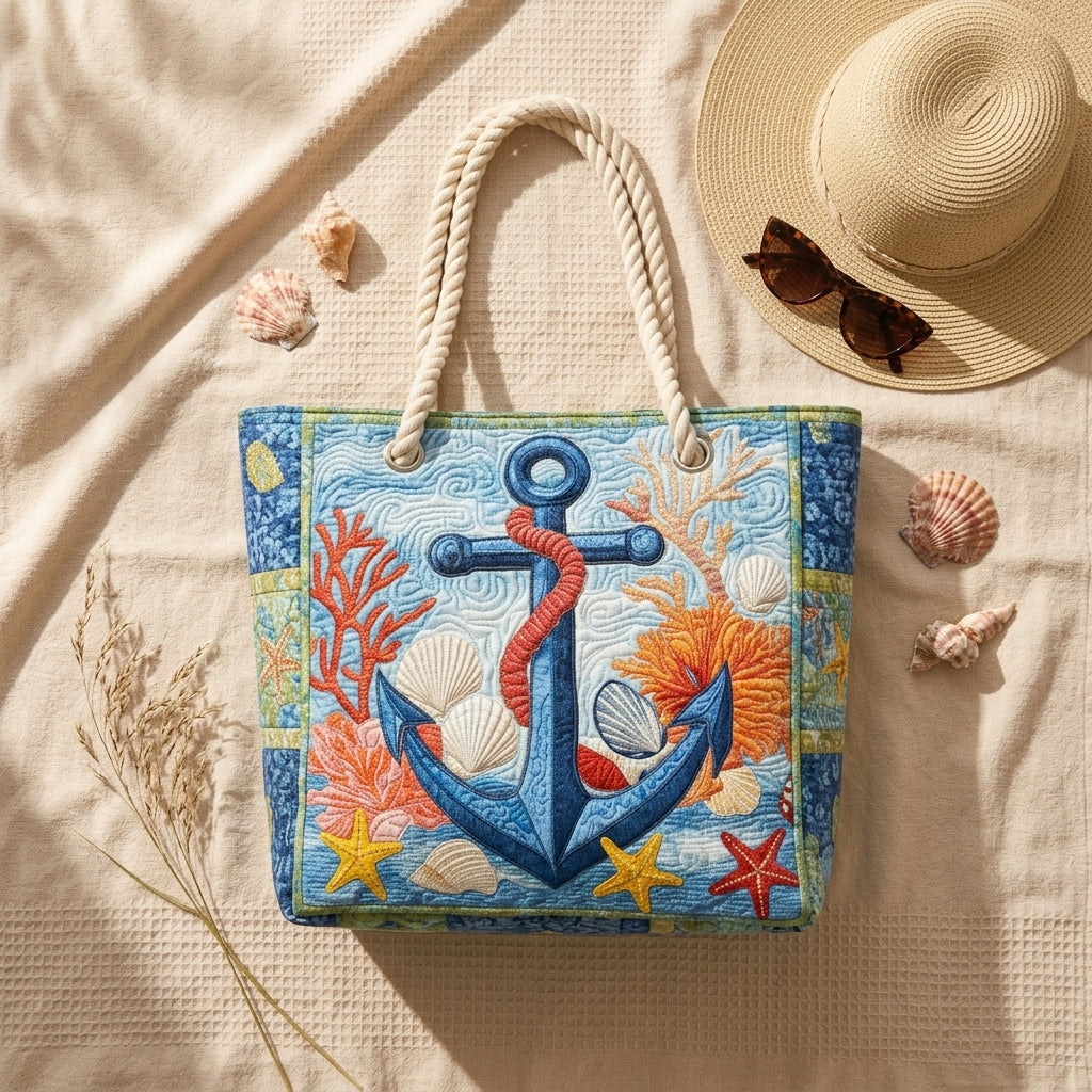 Strandtas - Nautische Anker