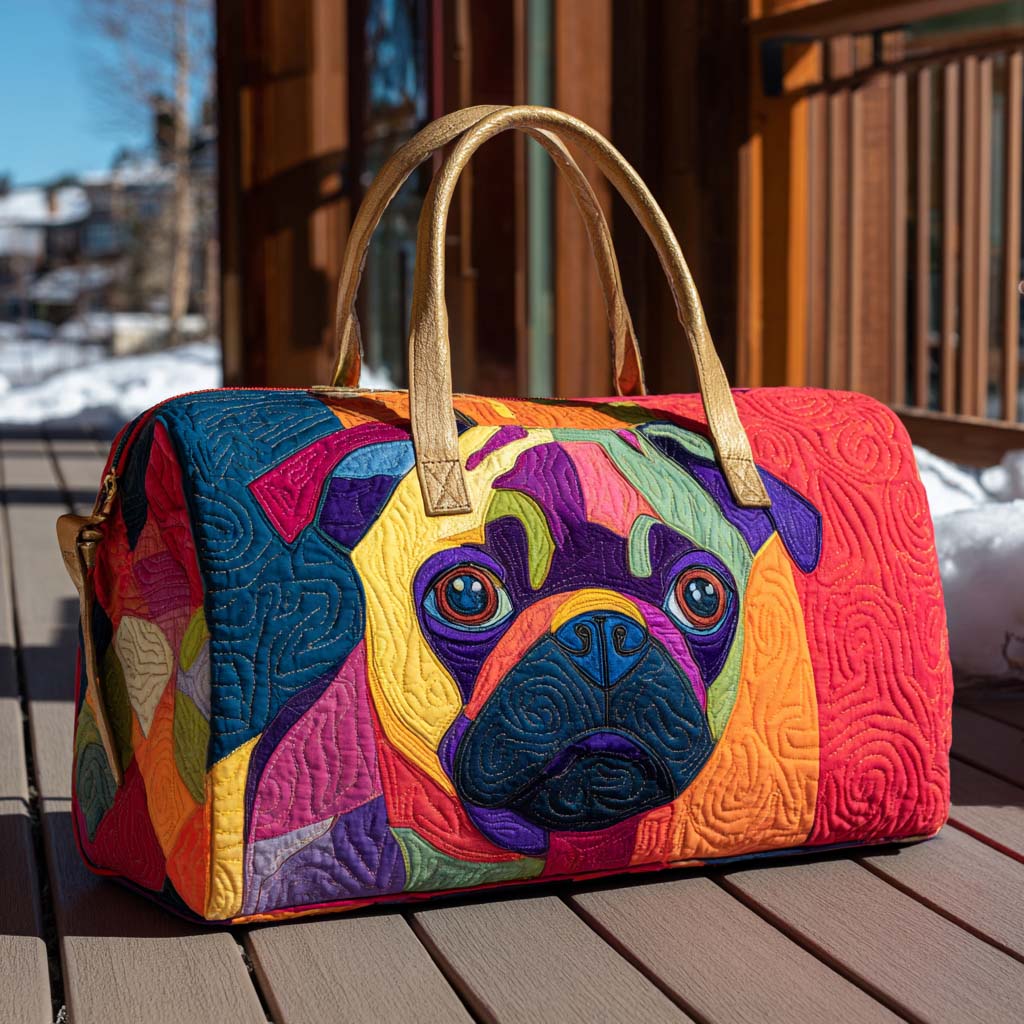 Puglet Joy Gequilted Duffle Bag