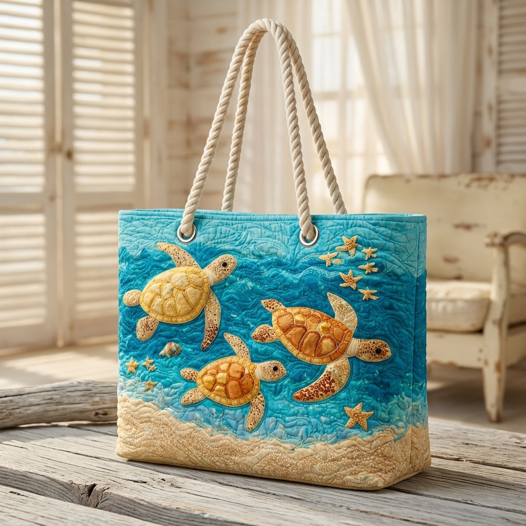 Strandtas - Gouden Schildpad Kust