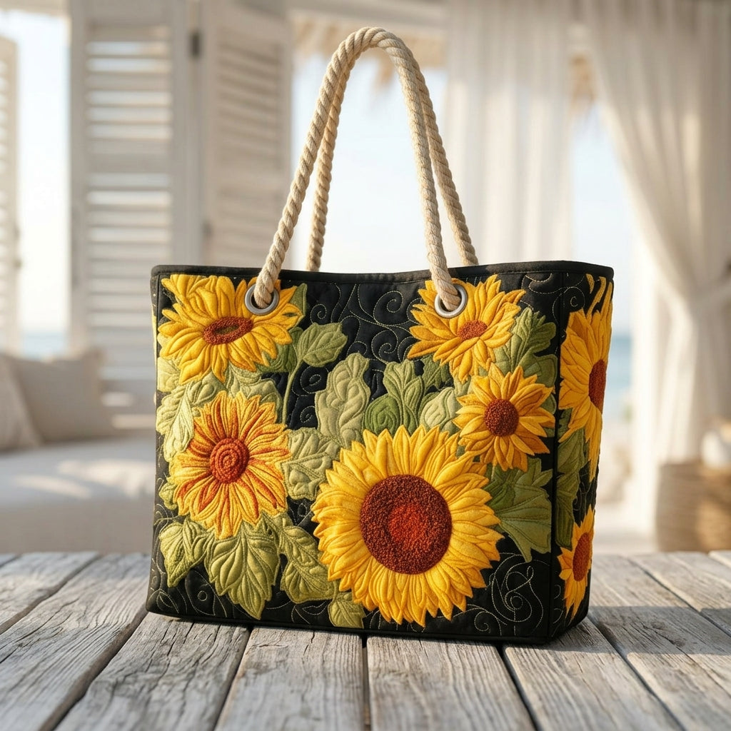 Strandtas - Zonnebloem