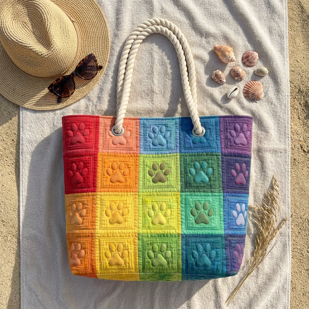 Strandtas - Pootafdruk Patch