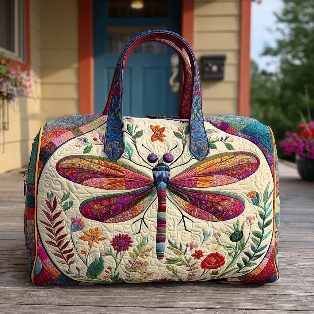 Rustieke Flutter Gequiltte Duffle Bag
