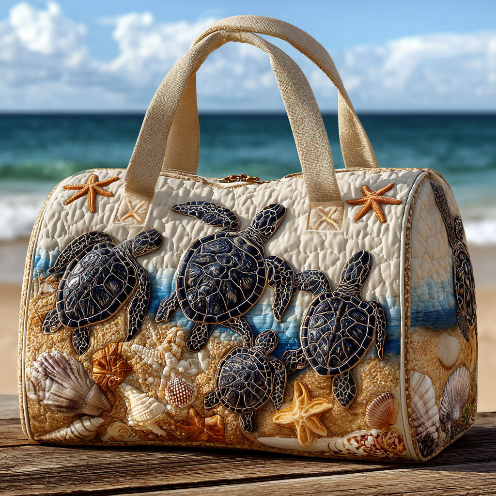 Kleine Stappen Gequilt Duffle Bag