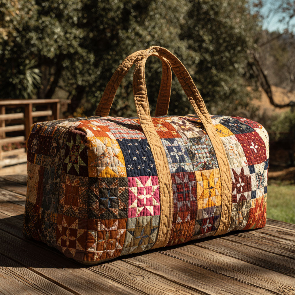 Flonkerige Tuin Gequilt Duffle Bag