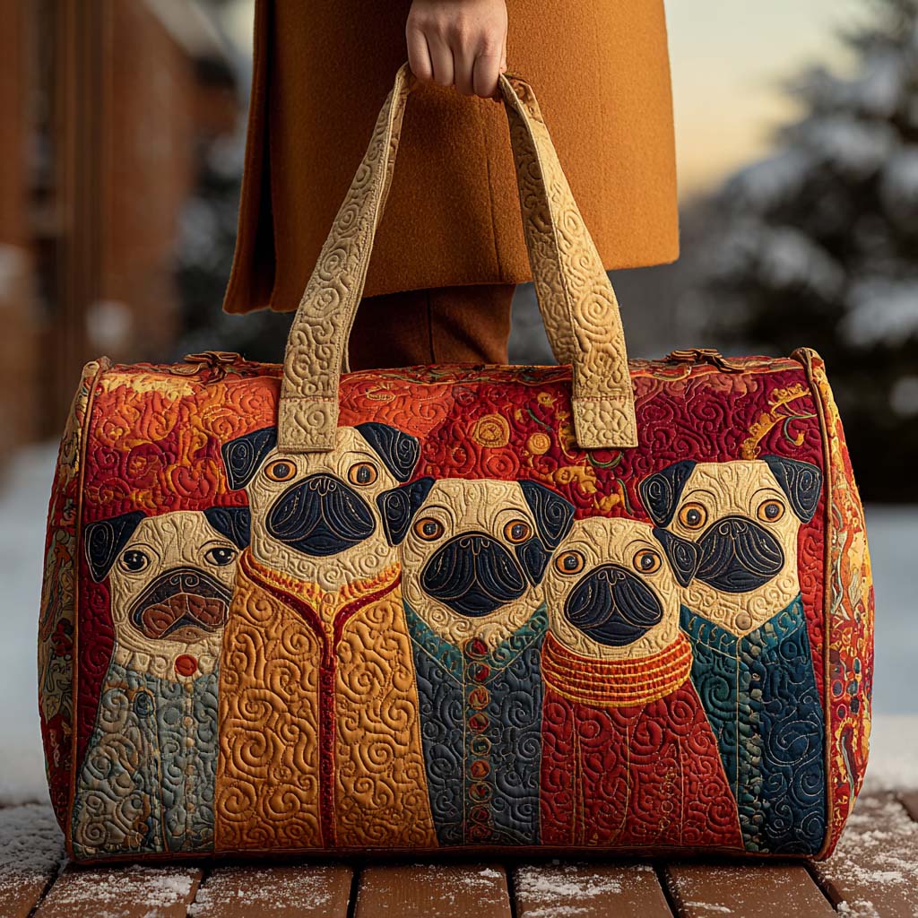 Wiggle Nose Gequilted Duffle Bag