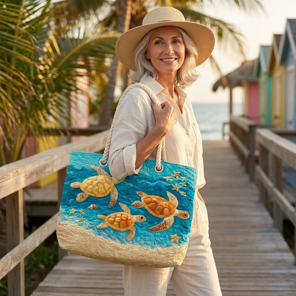 Strandtas - Gouden Schildpad Kust