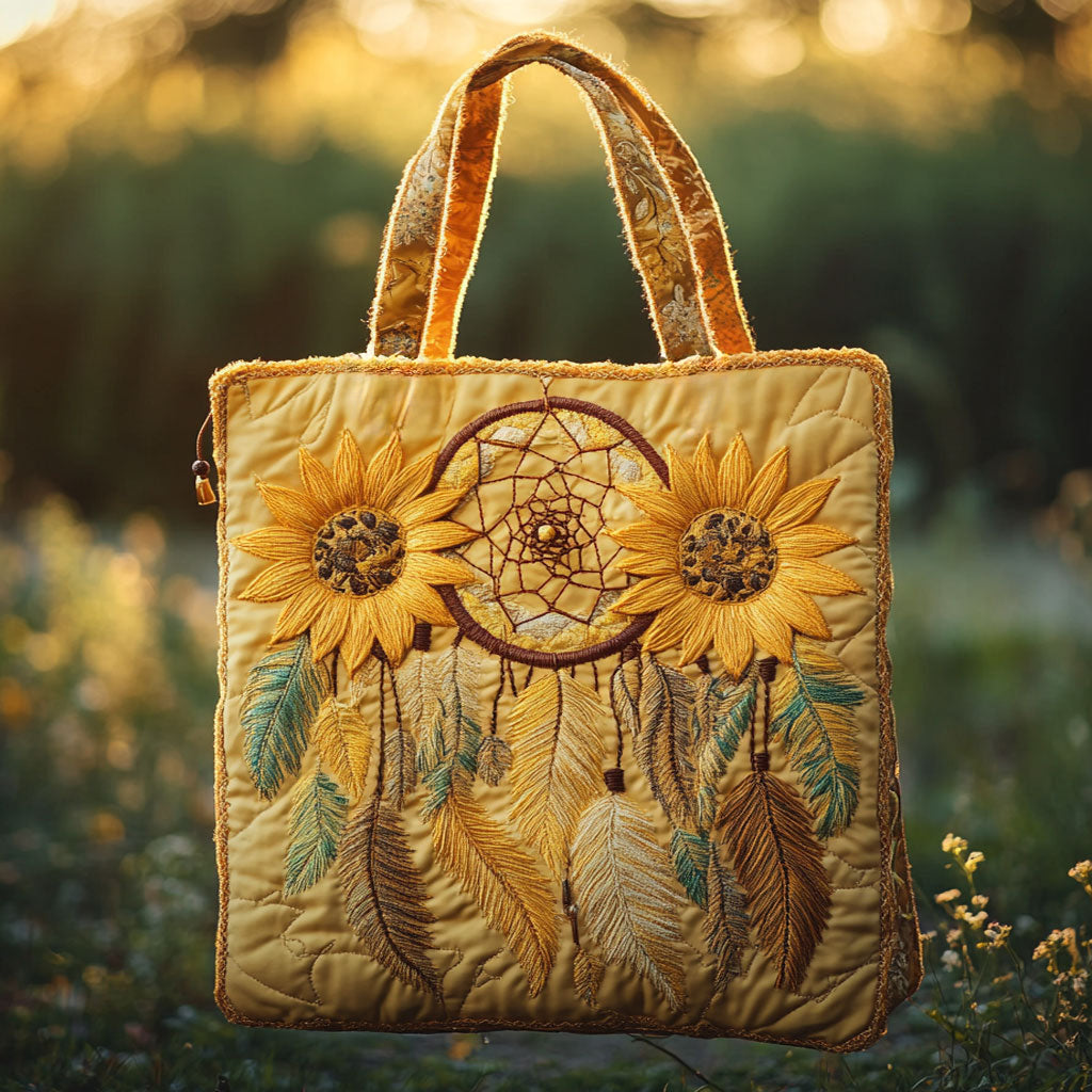 Dromenvanger Zonneglans Gequilt Tote Bag