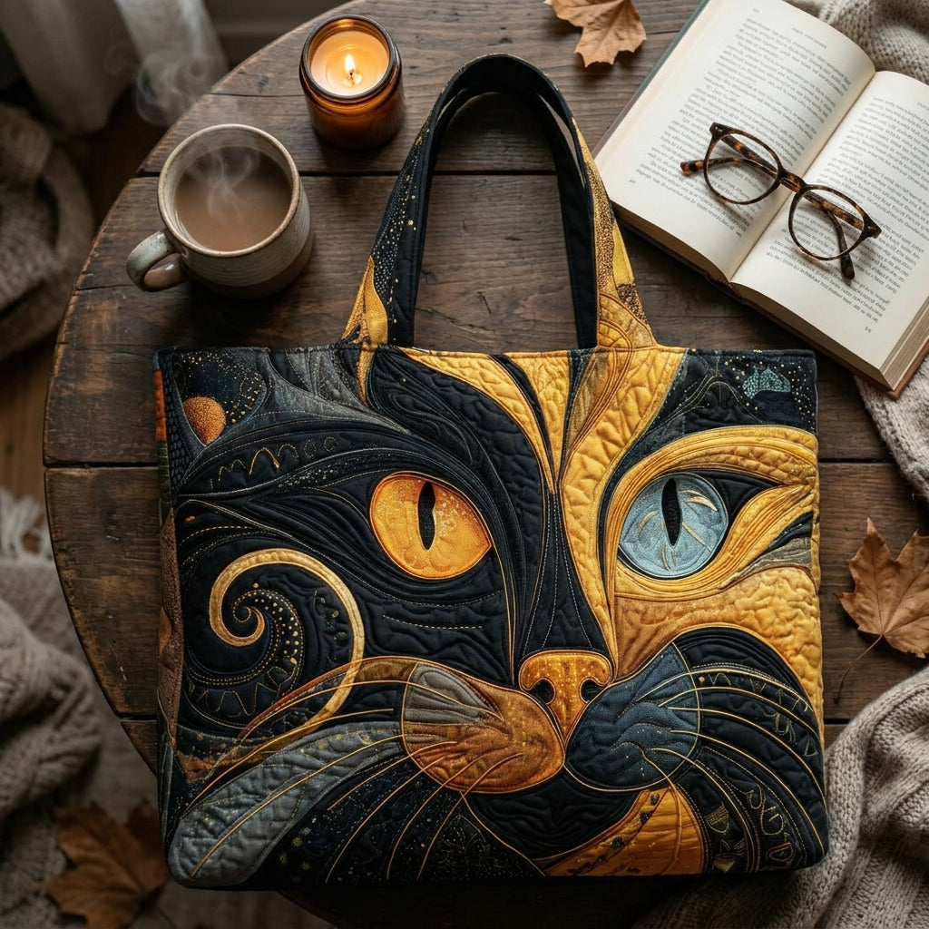 Ambachtelijke Tas - Mystieke Kat