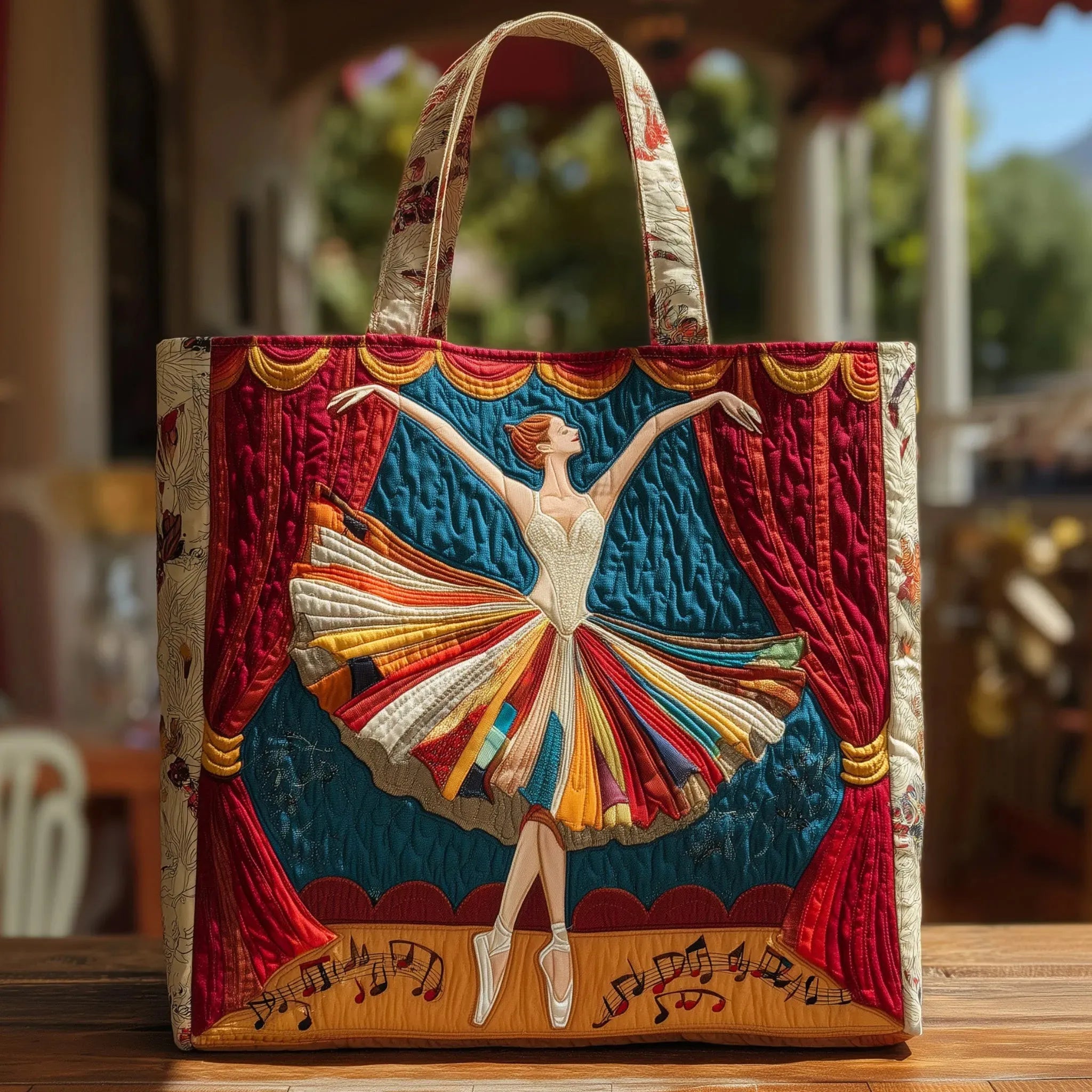 Gequiltte Tas - Elegante Ballerina