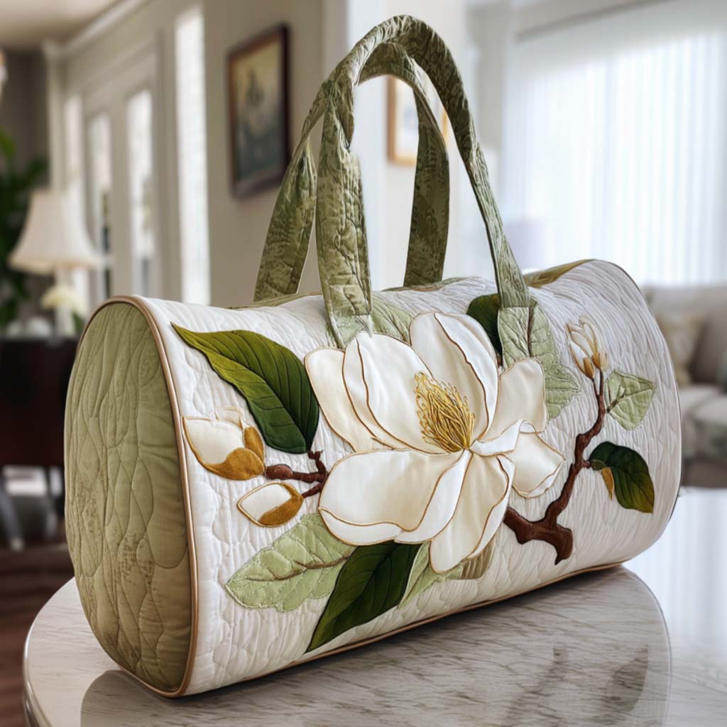 Blooming Grace Gequilted Duffle Bag