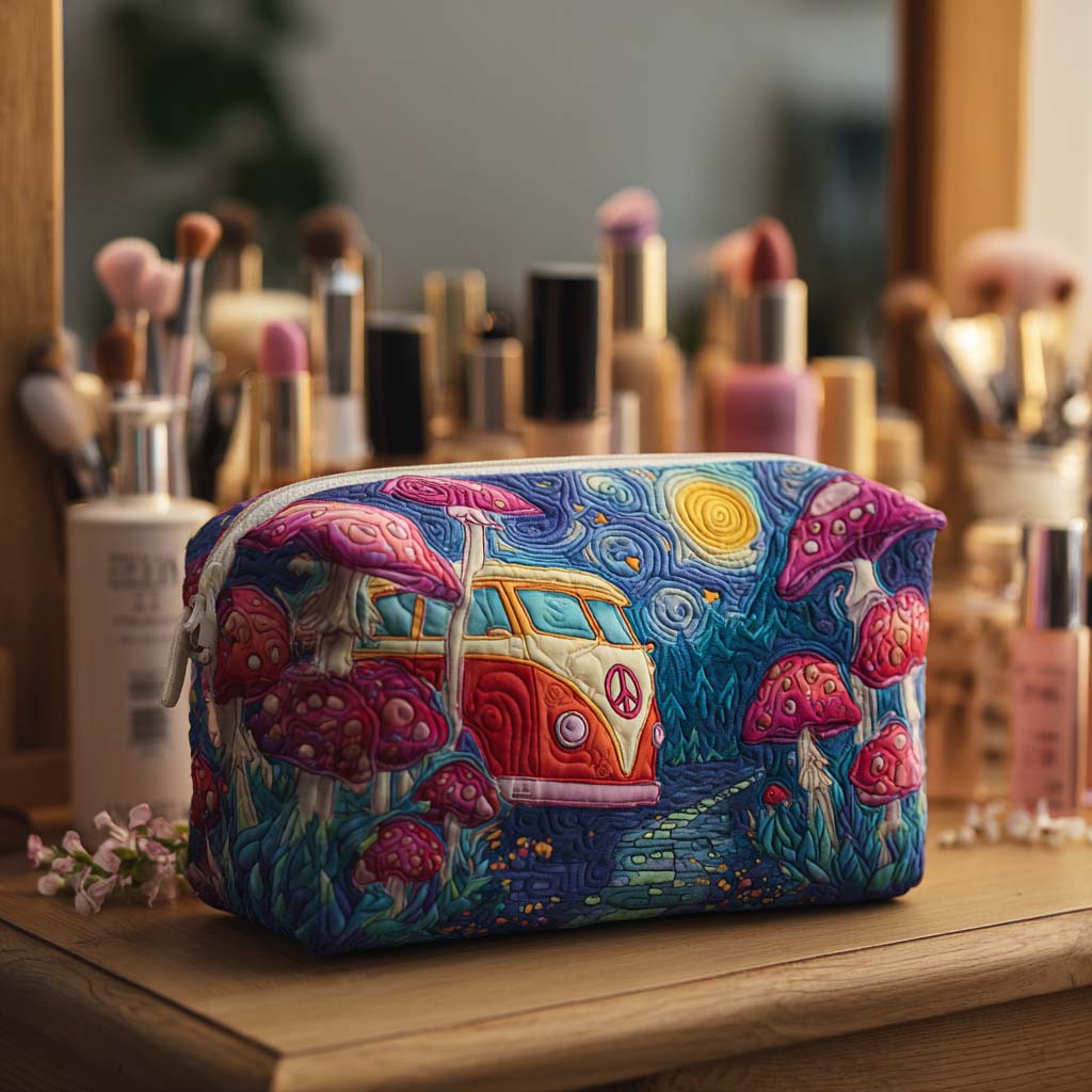 Galaxy Road Journey Gequilted Make-up Tas