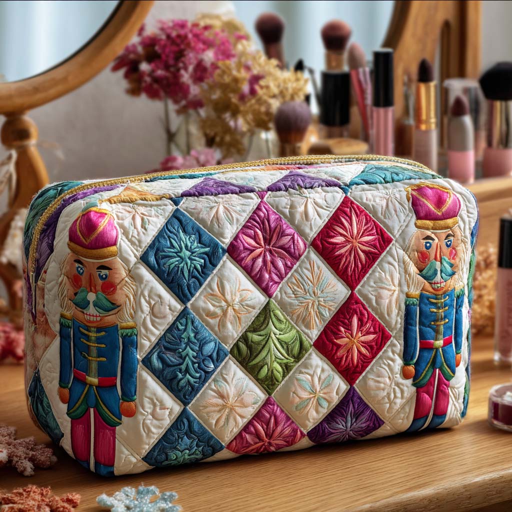 Vakantie Sentinel Gequilt Make-up Tas