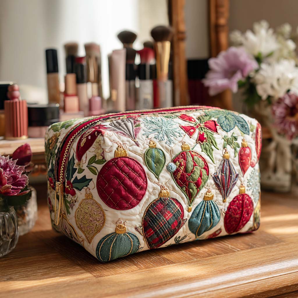 Jolly Bauble Gequilted Make-up Tas