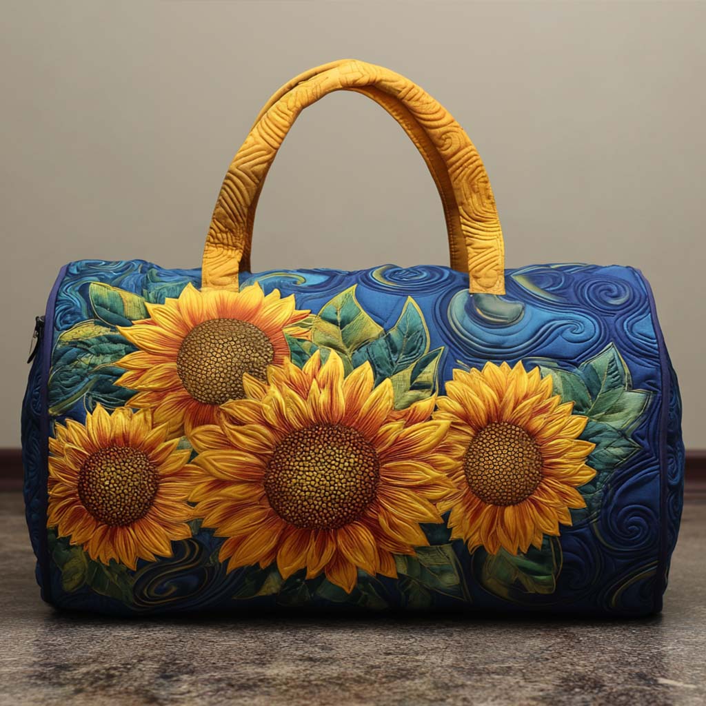 Vrolijke Stralen Gequilt Duffle Bag