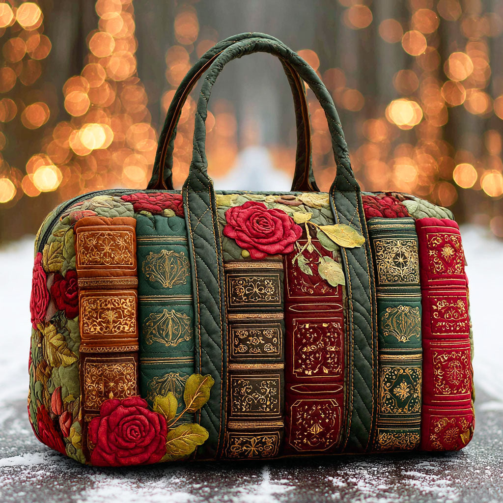 Magische Pagina's Gequilt Duffle Bag