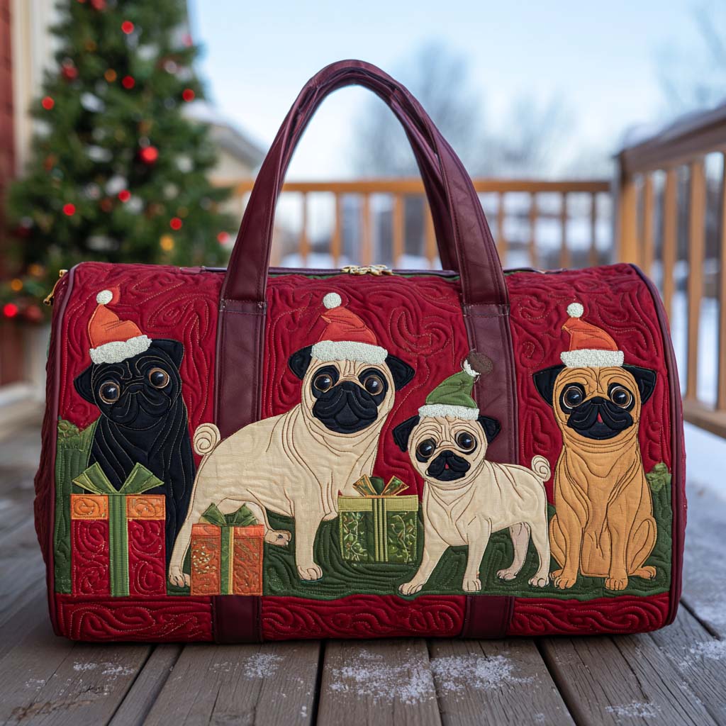 Vrolijke Snuffles Gequiltte Duffle Bag