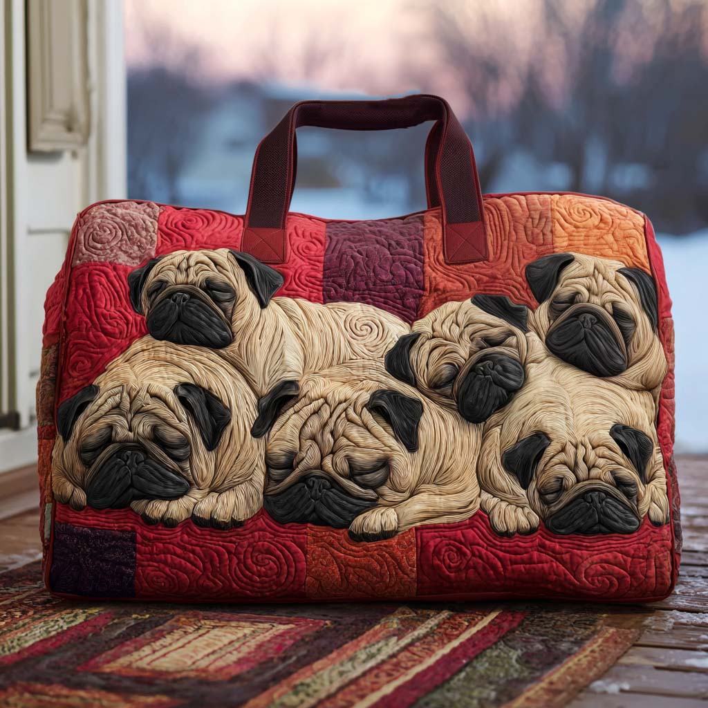 Pugsy Wugsy Gequilt Duffle Bag