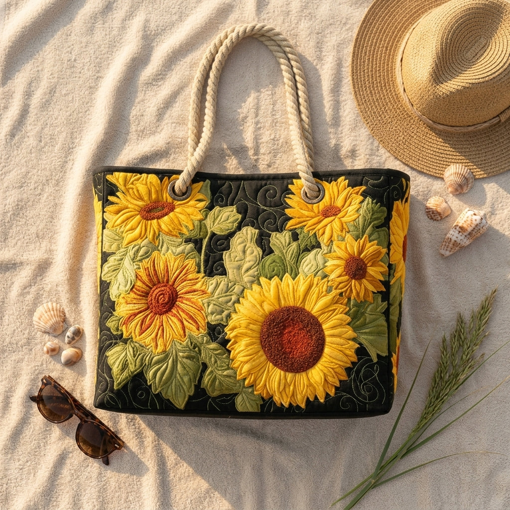Strandtas - Zonnebloem