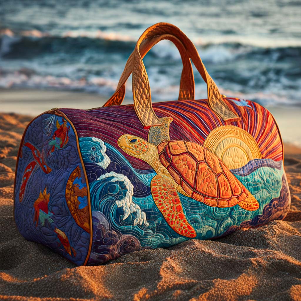 Zonsondergang Glide Gequilted Duffle Bag