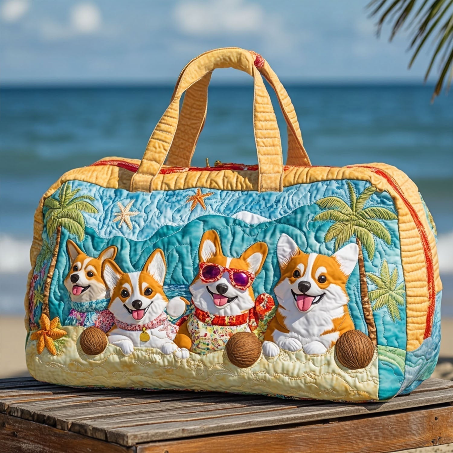Staart-Wapper Magische Gequilte Duffle Bag