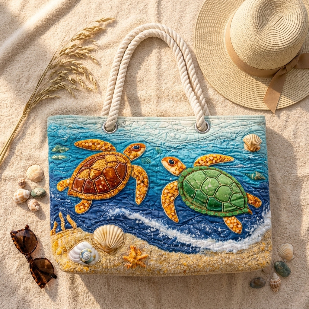 Strandtas - Tropische Schildpad