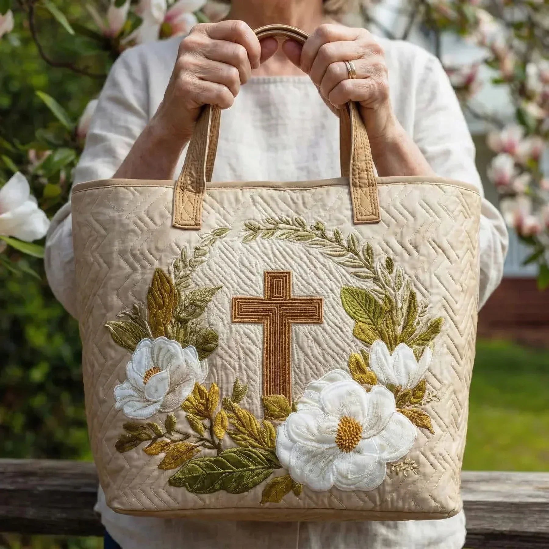 Artisanale Tas - Heilige Kruis
