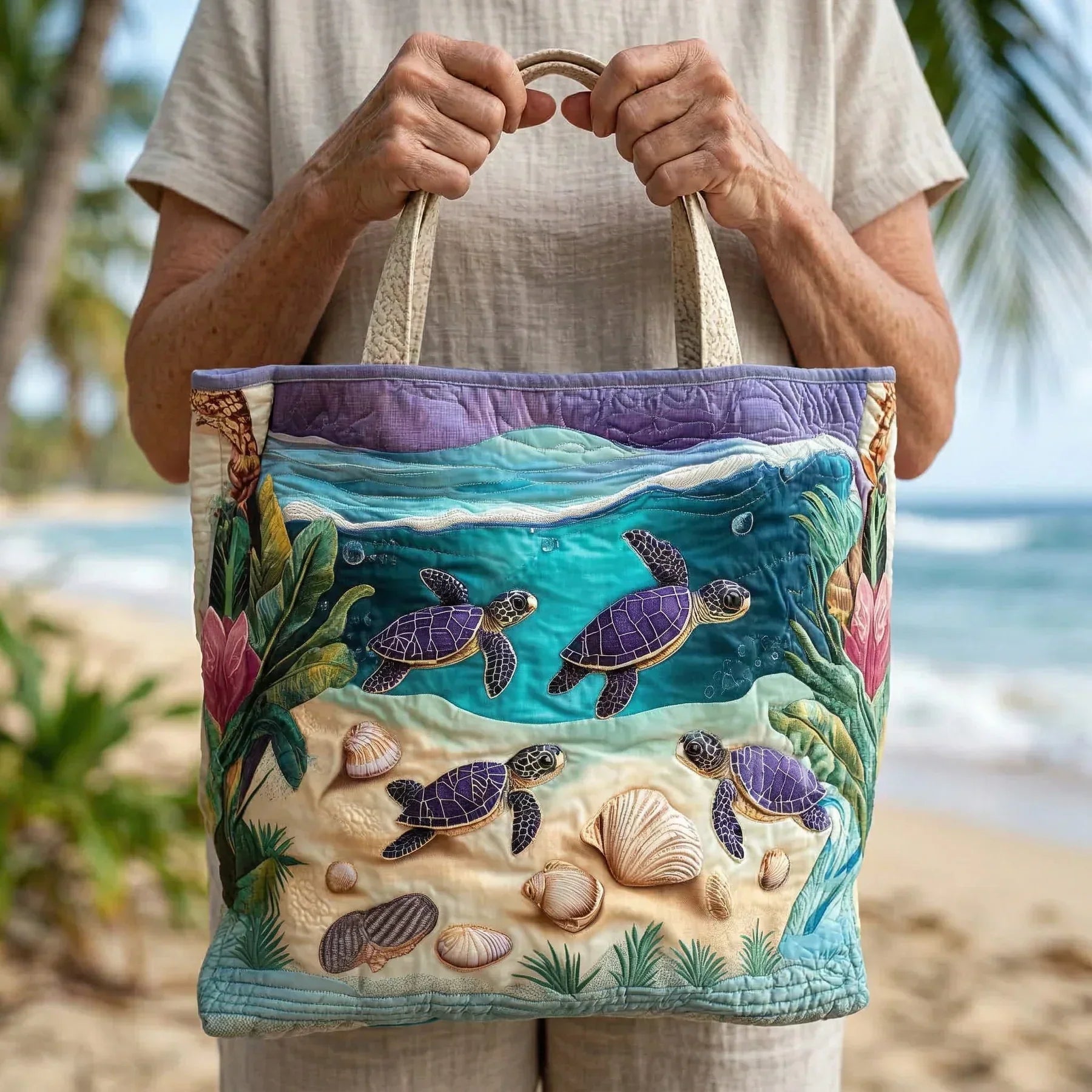 Artisanale Tote - Geest van de Lagune